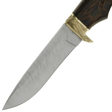 Охотничий нож Кульбида & Лесючевский Кабан дамасская сталь, Хром