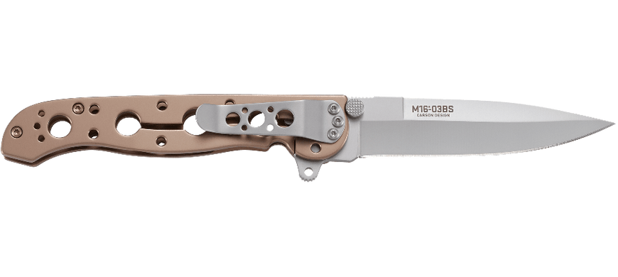 Нож складной CRKT M16 Bronze/Silver