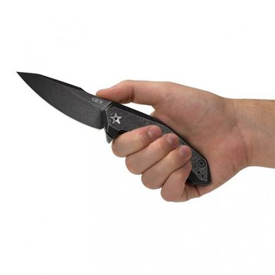 Нож карманный Zero Tolerance KVT, TITANIUM BLACKWASH, 0095BW