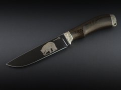 Охотничий нож Кульбида & Лесючевский Медвежья охота, Коричневый