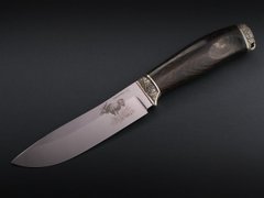 Охотничий нож Кульбида & Лесючевский Лосиная охота, Коричневый