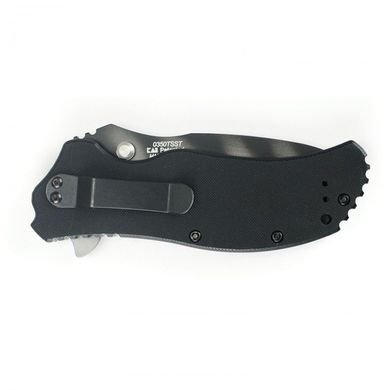Нож карманный Zero Tolerance FOLDER G-10 BLACK/TIGER STRIPE , SERRATED, 0350TSST