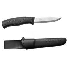 Нож туристический Morakniv Companion Black (нержавеющая сталь), 12141